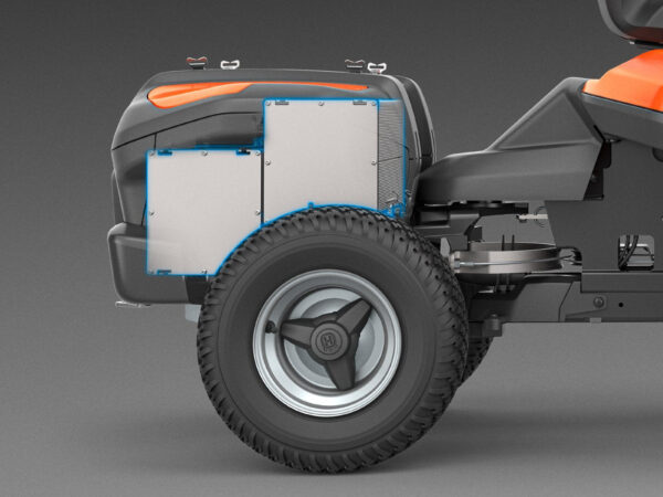 Husqvarna Akku-Frontmäher Rider 200iX - Grundgerät ohne Mähdeck - (Modell 2025) – Bild 8