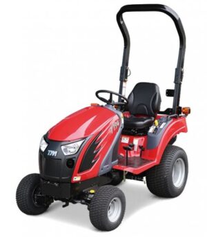 Tym T194 – Allrad-Diesel-Kleintraktor mit 137 cm Zwischenachsmähwerk