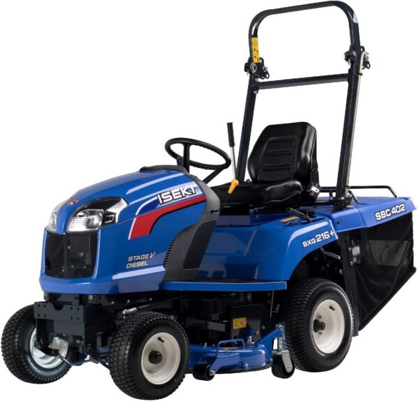 ISEKI SXG 216 H (Modell 2025) – Diesel-Rasentraktor mit elektrischer Fangkorbentleerung – Bild 7