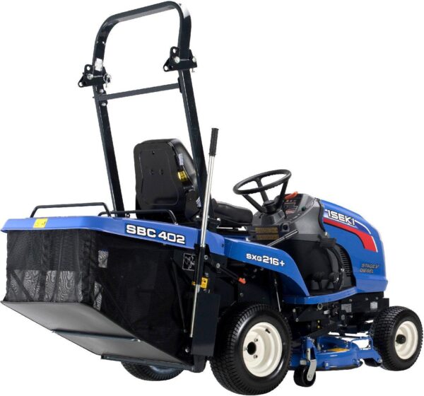 ISEKI SXG 216 H (Modell 2025) – Diesel-Rasentraktor mit elektrischer Fangkorbentleerung – Bild 8