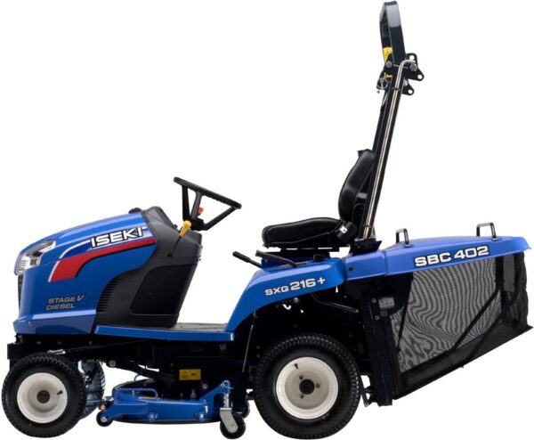 ISEKI SXG 216 M (Modell 2025) – Diesel-Rasentraktor mit StVZO-Paket & mechanischer Fangkorbentleerung – Bild 8