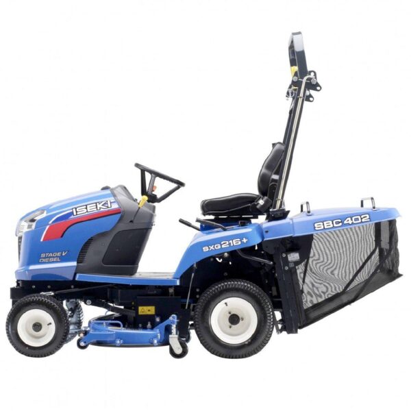 ISEKI SXG 216 M (Modell 2025) – Diesel-Rasentraktor mit StVZO-Paket & mechanischer Fangkorbentleerung – Bild 4