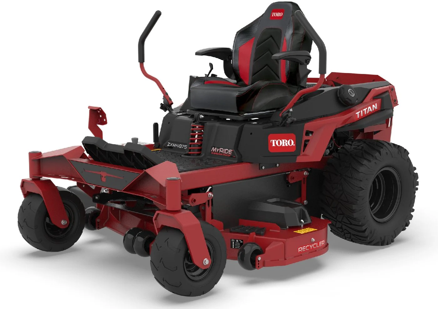 Toro Null-Wendekreis Mäher TITAN MyRide ZXM 4875 – Modell 2025